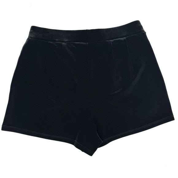 Express High Rise Velour Shorts - Picture 2 of 6